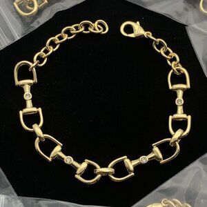 LUXURY INSPIRED HORSEBIT BRACELET